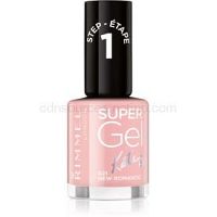Rimmel Super Gel By Kate gélový lak na nechty bez použitia UV/LED lampy odtieň 021 New Romantic 12 ml
