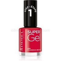 Rimmel Super Gel Step 1 gélový lak na nechty bez použitia UV/LED lampy odtieň 045 Flamenco Beach 12 ml