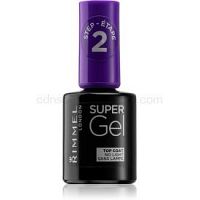 Rimmel Super Gel Step 2 vrchný ochranný lak na nechty s leskom 12 ml