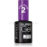 Rimmel Super Gel Step 2 vrchný ochranný lak na nechty s leskom  12 ml