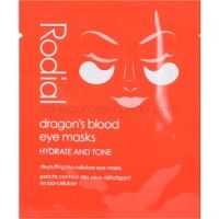 Rodial Dragon's Blood očná maska proti opuchom a tmavým kruhom 8 ks