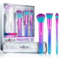 Royal and Langnickel Moda Prismatic Base Face sada štetcov s puzdrom pre ženy