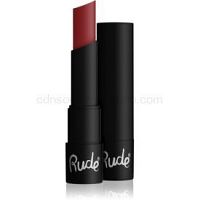 Rude Cosmetics Attitude matný rúž odtieň 75019 Smug 2,5 g