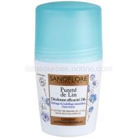 Sanoflore Déodorant dezodorant roll-on bez obsahu hliníka 24h 50 ml