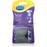 Scholl Velvet Smooth náhradná hlavica do elektrického pilníka na chodidlá ultra drsná 2 ks