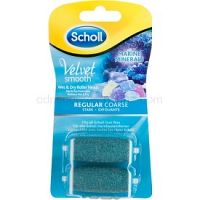 Scholl Velvet Smooth Regular Coarse náhradná hlavica do elektrického pilníku na chodidlá 2 ks