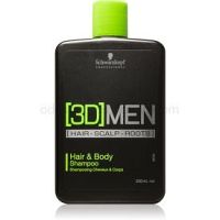 Schwarzkopf Professional [3D] MEN šampón a sprchový gél 2 v 1 250 ml