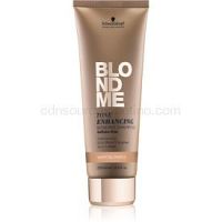 Schwarzkopf Professional Blondme bezsulfátový šampón pre teplé odtiene blond 250 ml