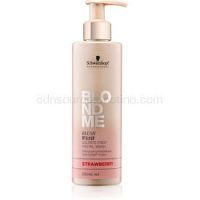 Schwarzkopf Professional Blondme tónovací šampón pre blond vlasy Strawberry 250 ml