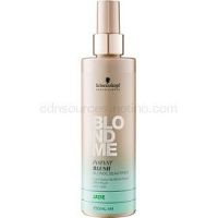 Schwarzkopf Professional Blondme tónovací sprej pre blond vlasy odtieň Jade  250 ml