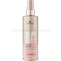 Schwarzkopf Professional Blondme tónovací sprej pre blond vlasy odtieň Strawberry  250 ml