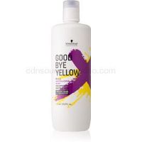 Schwarzkopf Professional Good Bye Yellow šampón neutralizujúci žlté tóny pre farbené a melírované vlasy  1000 ml