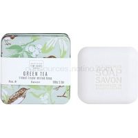 Scottish Fine Soaps Green Tea luxusné mydlo v plechovej dóze 100 g