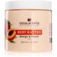 Sea of Spa Dead Sea Treatment telové maslo s mangom a broskyňou 500 ml