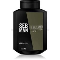 Sebastian Professional SEBMAN šampón na vlasy, bradu a telo 250 ml