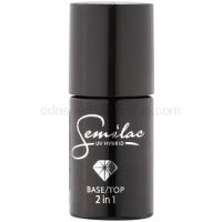 Semilac Paris UV Hybrid Base podkladový a vrchný lak pre gélové nechty 2 v 1 7 ml