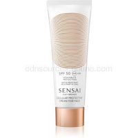 Sensai Silky Bronze protivráskový krém na opaľovanie SPF 50 50 ml