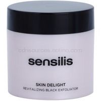 Sensilis Skin Delight rozjasňujúci peeling s aktívnym uhlím pre rozjasnenie pleti 75 ml