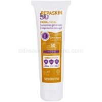 Sesderma Repaskin 50 opaľovací gélový krém na tvár SPF 50  50 ml