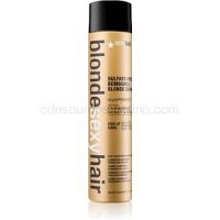 Sexy Hair Blonde bezsulfátový šampón pre blond vlasy 300 ml