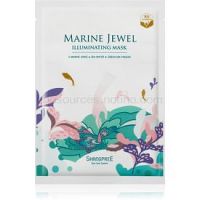 Shangpree Marine Jewel rozjasňujúca plátienková maska 30 ml