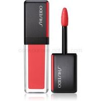 Shiseido LacquerInk LipShine tekutý rúž pre hydratáciu a lesk odtieň 306 Coral Spark 9 ml