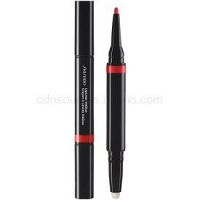 Shiseido LipLiner InkDuo rúž a kontúrovacia ceruzka na pery s balzamom odtieň 07 Poppy 1,1 g