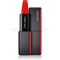 Shiseido Makeup ModernMatte matný púdrový rúž odtieň 510 Night Life (Orange Red) 4 g