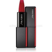 Shiseido ModernMatte Powder Lipstick matný púdrový rúž odtieň 515 Mellow Drama (Crimson Red) 4 g