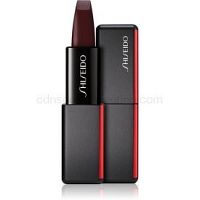 Shiseido ModernMatte Powder Lipstick matný púdrový rúž odtieň 523 Majo (Chocolate Red) 4 g