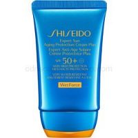 Shiseido Sun Care Expert Sun Aging Protection Cream WetForce opaľovací krém na tvár SPF 50+ 50 ml