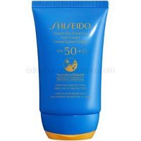 Shiseido Sun Care Expert Sun Protector Face Cream vodeodolný opaľovací krém na tvár SPF 50+ 50 ml