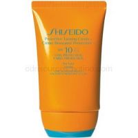 Shiseido Sun Care Protective Tanning Cream opaľovací krém na tvár SPF 10 50 ml