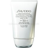 Shiseido Sun Care Urban Environment UV Protection Cream Plus hydratačný ochranný krém SPF 50 50 ml