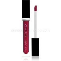 Sigma Beauty Liquid Lipstick matný tekutý rúž odtieň Belladonna 5,7 g