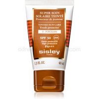 Sisley Sun ochranný tónovací krém na tvár SPF 30 odtieň 0 Porcelain 40 ml