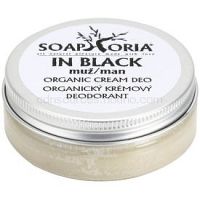 Soaphoria In Black pánsky organický krémový dezodorant 50 ml
