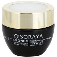 Soraya Art & Diamonds omladzujúci nočný krém pre obnovu pleťových buniek 70+  50 ml