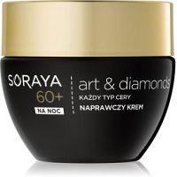 Soraya Art & Diamonds regeneračný nočný krém pre obnovu pleťových buniek 60+ 50 ml