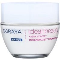 Soraya Ideal Beauty regeneračný nočný krém pre všetky typy pleti 50 ml