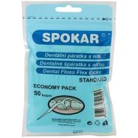 Spokar Dental Care dentálné špáratka s niťou  50 ks