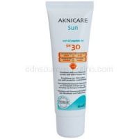 Synchroline Aknicare  Sun opaľovacia emulzia na aknóznu a seboroickú pleť SPF 30 50 ml