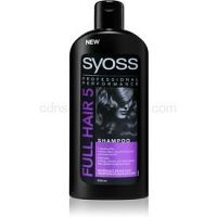 Syoss Full Hair 5 Density & Volume šampón pre rednúce vlasy bez objemu 500 ml