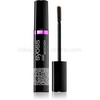 Syoss Hair Mascara špirála pre okamžité zakrytie odrastov odtieň Dark Brown 16 ml