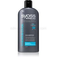 Syoss Men Clean & Cool šampón pre normálne až mastné vlasy 500 ml