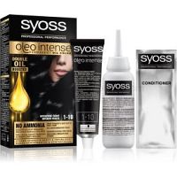 Syoss Oleo Intense permanentná farba na vlasy s olejom odtieň 1-10 Intensive black