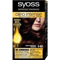 Syoss Oleo Intense permanentná farba na vlasy s olejom odtieň 3-82 Subtle Mahogany
