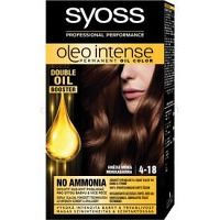Syoss Oleo Intense permanentná farba na vlasy s olejom odtieň 4-18 Mokka Brown
