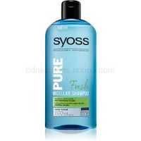 Syoss Pure Fresh osviežujúci micelárny šampón pre normálne vlasy  500 ml