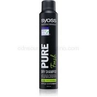 Syoss Pure Fresh osviežujúci suchý šampón 200 ml